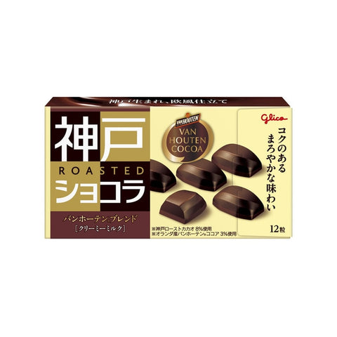 Glico Kabe Roast Chocolat Van Houten Blend Creamy Milk 53g