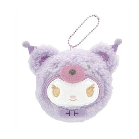 Sanrio Round Keychain Plush toy 4" - Ebisu Life Store | Willowbrook Mall