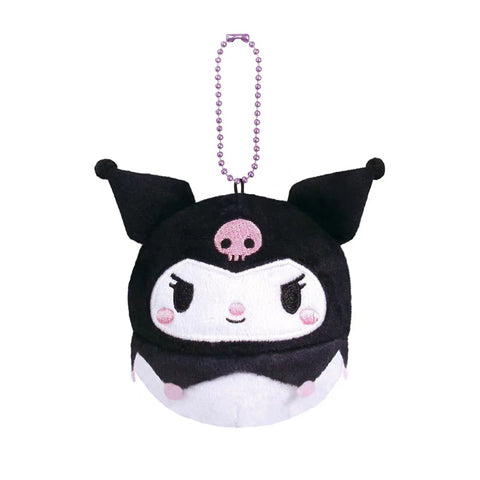 Sanrio Round Keychain Plush toy 4" - Ebisu Life Store | Willowbrook Mall