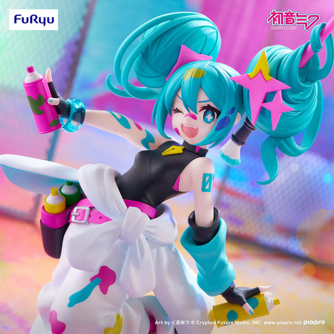 Hatsune Miku - Hatsune Miku Trio-Try-iT Prize Figure (Paint Girl Ver.)
