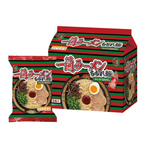 Ichiran Ramen Hakata Thin Noodles 5-serving Bag