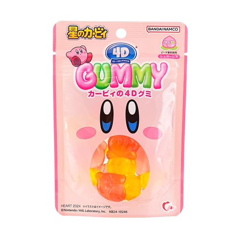 Kirby 4D Gummies Peach Flavor