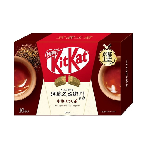 Japanese Kit Kat Uji Hojicha Flavor - 10 pcs