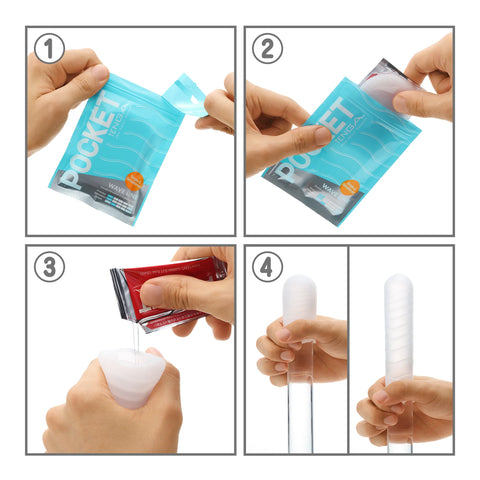 Tenga Pocket Male Sex Toy - Click Ball 1pcs