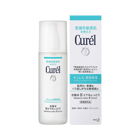 Curél Moisture Facial Lotion III Enrich 150ml - Ebisu Life Store | Willowbrook Mall