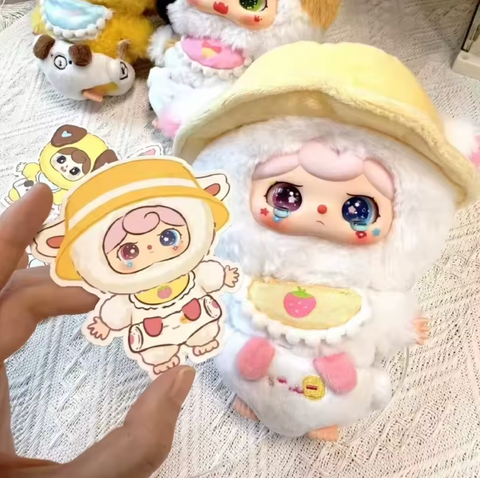 Three Babies Toy Crie Baby Animal Kindergarten Series II Plush Pendant Blind Box