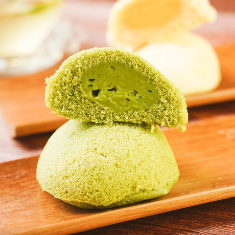 Ichioka Seika Steam Cake Matcha Flavor 4pcs
