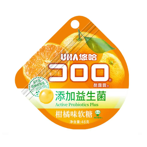 UHA Mikakuto Kororo Orange Gummies