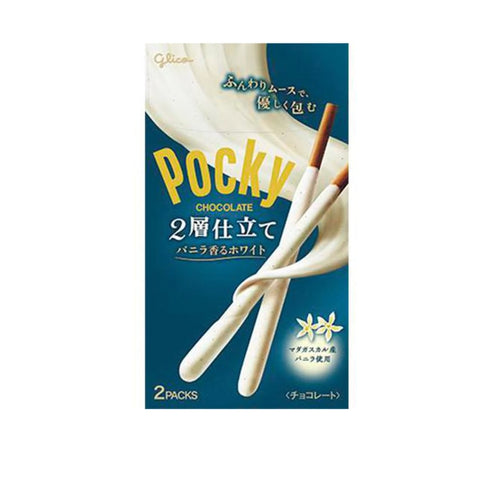 Pocky Biscuit Stick White Chocolate Vanilla Flavor