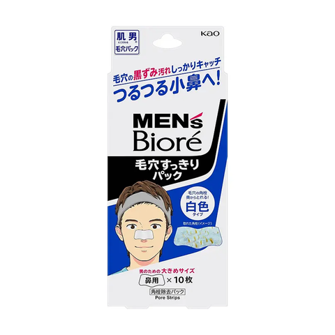 Kao Men's Biore Pore Pack, White Type