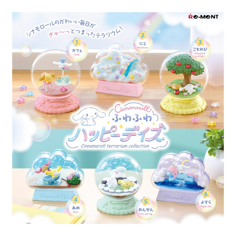 Re-ment Cinnamoroll Happy Days Terrarium Blind Box