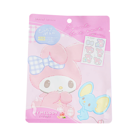 Sanrio Face Mask My Melody Peach Scent