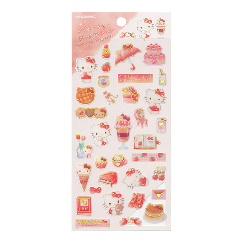 Sanrio Hello Kitty Stickers Cafe, 1 sticker sheet