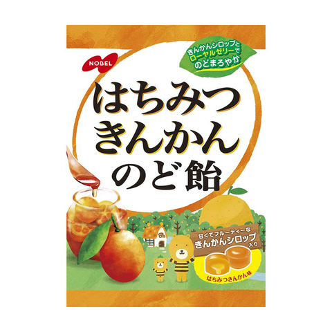Nobel Honey Kinkan Throat Candy