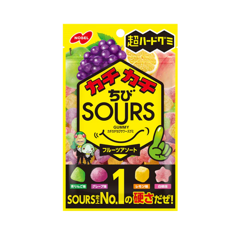Nobel Mini Sours Fruit Assortment 80g