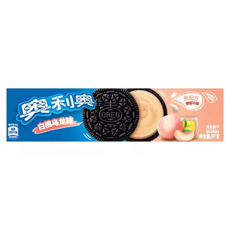 Oreo Sandwich Cookies White Peach Oolong Flavor 97g