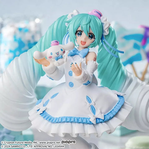 Sega Hatsune Miku x Cinnamoroll White Dress Version