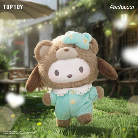 TOP TOY Sanrio Characters Latte Baby Series Plush Pendant Blind Box