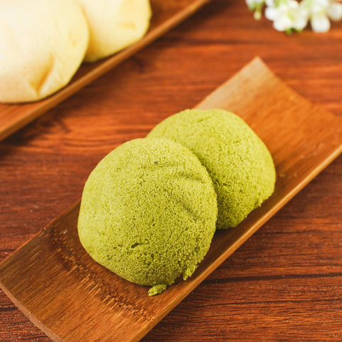 Ichioka Seika Steam Cake Matcha Flavor 4pcs