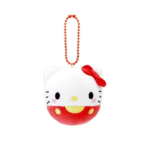 Sanrio Round Keychain Plush toy 4" - Ebisu Life Store | Willowbrook Mall