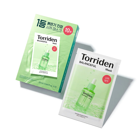 Torriden Balanceful Centella Asiatica Extract Face Mask 10pc - Ebisu Life Store