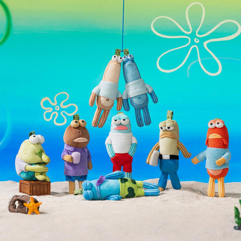 POP MART Bikini Bottom Buddies-Whimsical Plush Blind Box