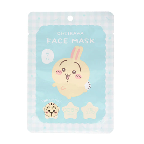 SHOBIDO Chiikawa Face Mask - Usagi Ceramide Mask 1 pc