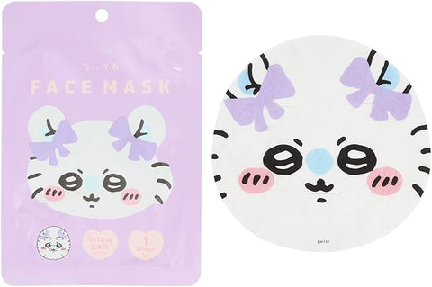 SHOBIDO Chiikawa Face Mask - Momonga 1pcs