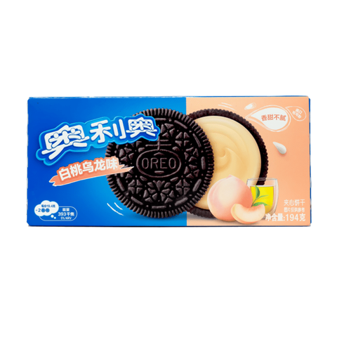 Oreo Sandwich cookies White Peach Oolong 194g (20pcs)