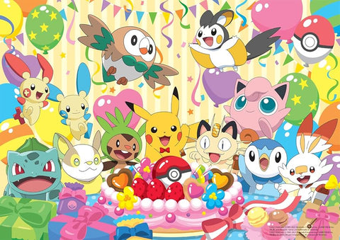 Pikachu Birthday Party Jigsaw Puzzle 500 pieces - Ebisu Life Store | Willowbrook Mall