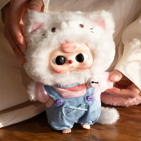 CUREPLANETA Baby Three Cat Wardrobe Plush Pendant Blind Box