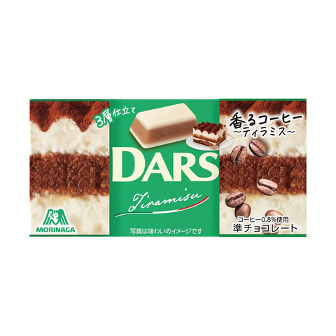 Morinaga DARS Chocolate Tiramisu Fragrant Coffee flavor