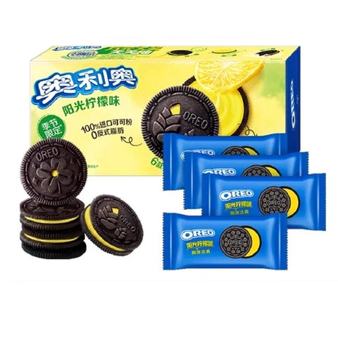 Oreo Sandwich cookies Lemon 194g (20pcs)