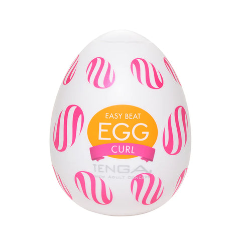 Tenga Egg Male Sex Toy - Curl 1pc