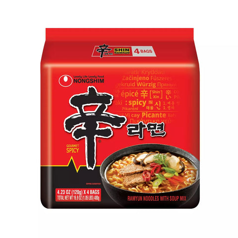 Shin Noodles Spicy Ramen 5 pack