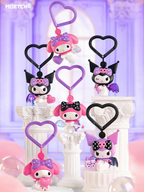 MOETCH Kuromi&My Melody Trainee Cupid Series Cute Movable Toy