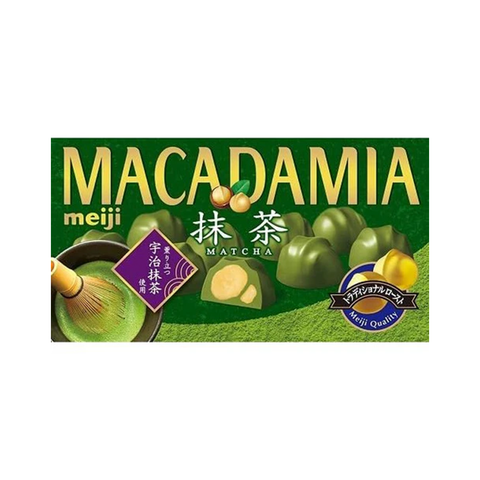 Lotte Macadamia Matcha Chocolate 9pcs