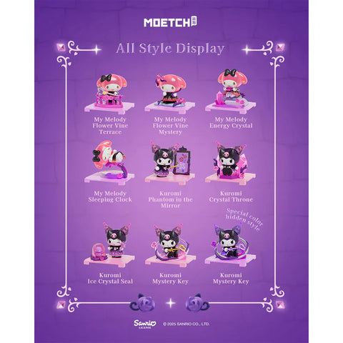 MOETCH My Melody&Kuromi Floral Secret Realm Series Mini Box Pro