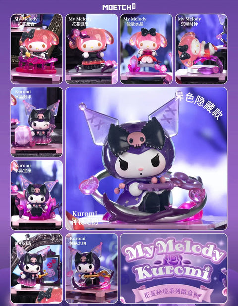 MOETCH My Melody&Kuromi Floral Secret Realm Series Mini Box Pro