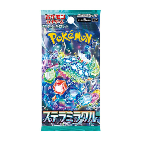 Pokemon Cards Stellar Mircale Booster Pack, Card Game 1 Pack (5 cards) - Ebisu Life Store | Willowbrook Mall