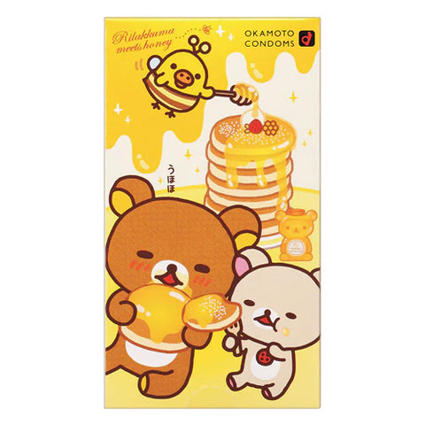 Okamoto Rilakkuma Hot Jelly Condoms 10pcs