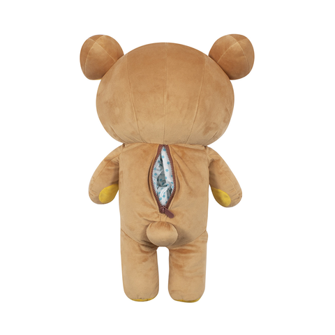 Rilakkuma Plush Doll, Zipper Back Stash 7.5"