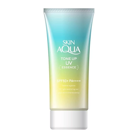 Skin Aqua Tone Up UV Essence Mint Green - Ebisu Life Store | Willowbrook Mall