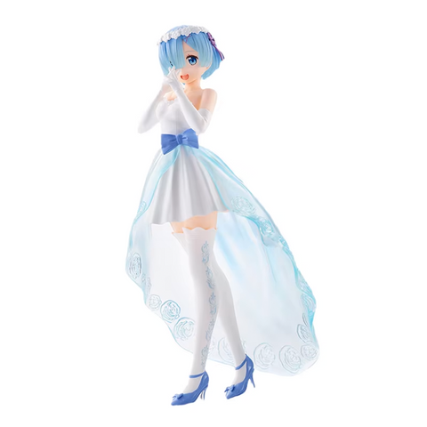 Sega Anime Figure - Re:ZERO Rem Wedding Dress 9" - Ebisu Life Store | Willowbrook Mall