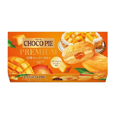 Lotte Choco Pie Premium Mango Tart Flavor 6pcs