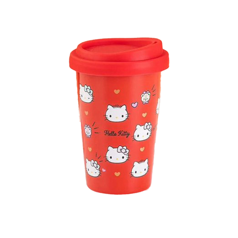Qiaoqu Hello Kitty Cup Black 450 ML