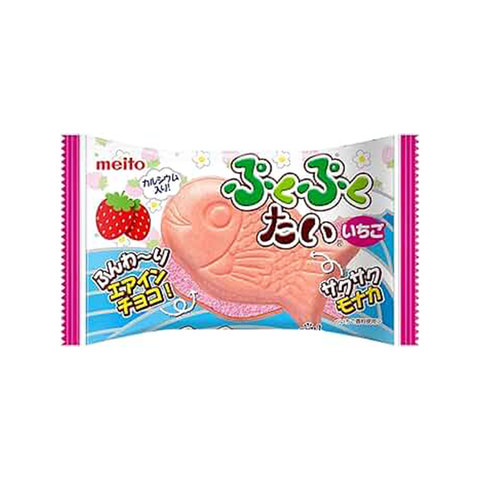 PukuPuku Tai Strawberry Air-in Chocolate