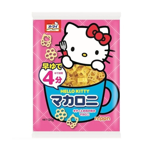 Ohmai Quick-Boil HELLO KITTY Macaroni 120g
