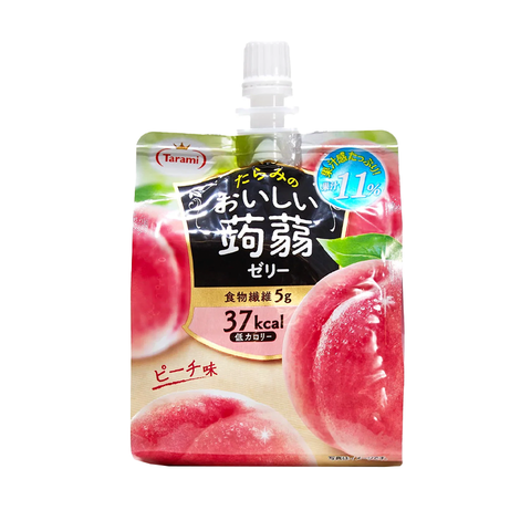 Oishii Konjak Jelly Peach Flavor