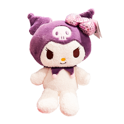 Sanrio Kuromi Plushie Doll, Medium Size - Ebisu Life Store | Willowbrook Mall